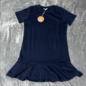 Honey Punch Navy Dress